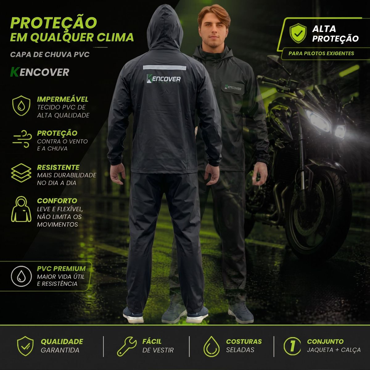 Capa de chuva com capuz, foto 4